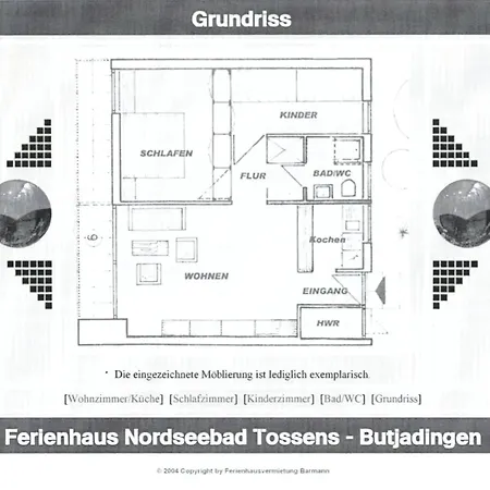 In Tossens Mit Moeblierter Terrasse *